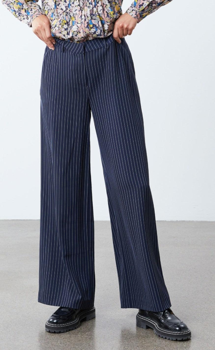 Lollys Laundry Bukser - Leo - Dark Blue