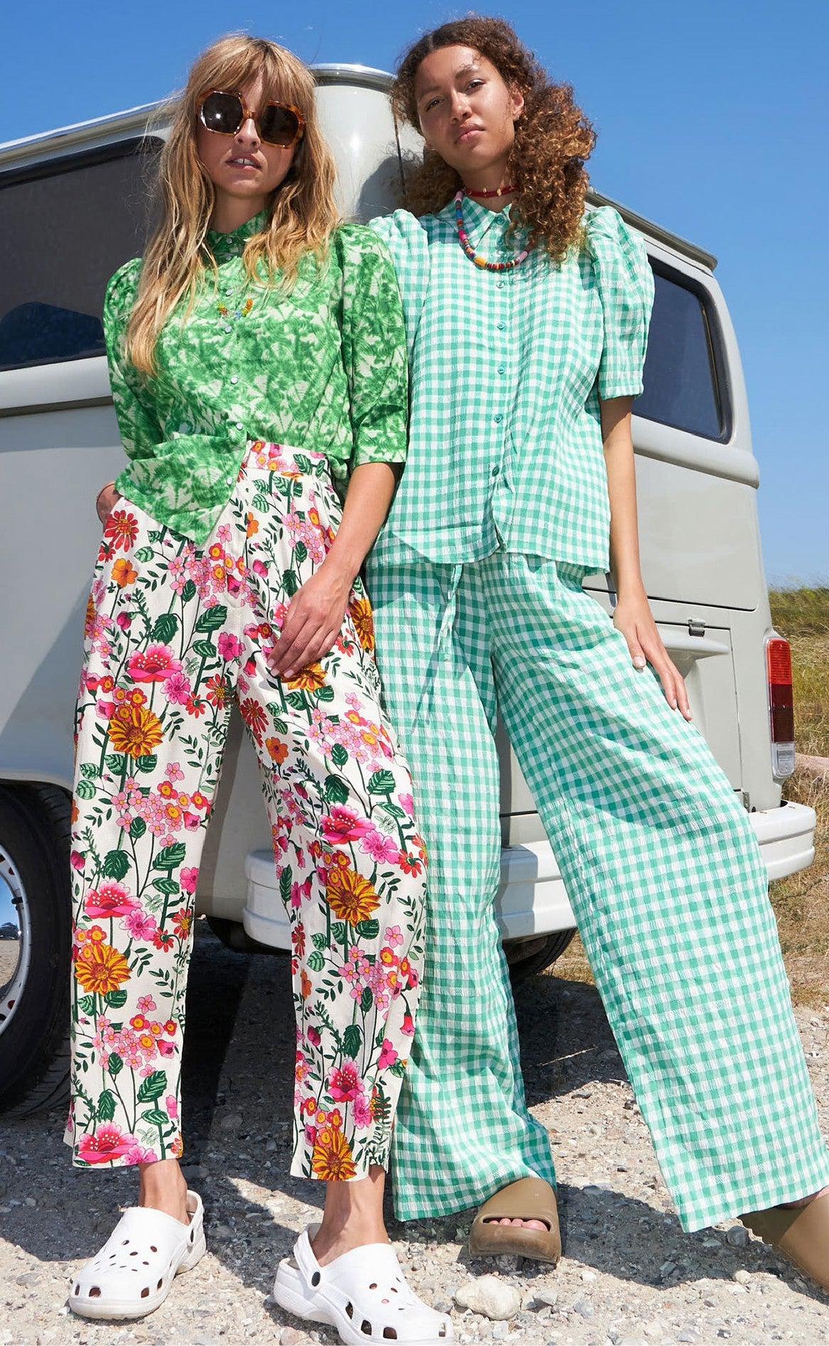 Lollys Laundry Bukser - Maise - Flower Print