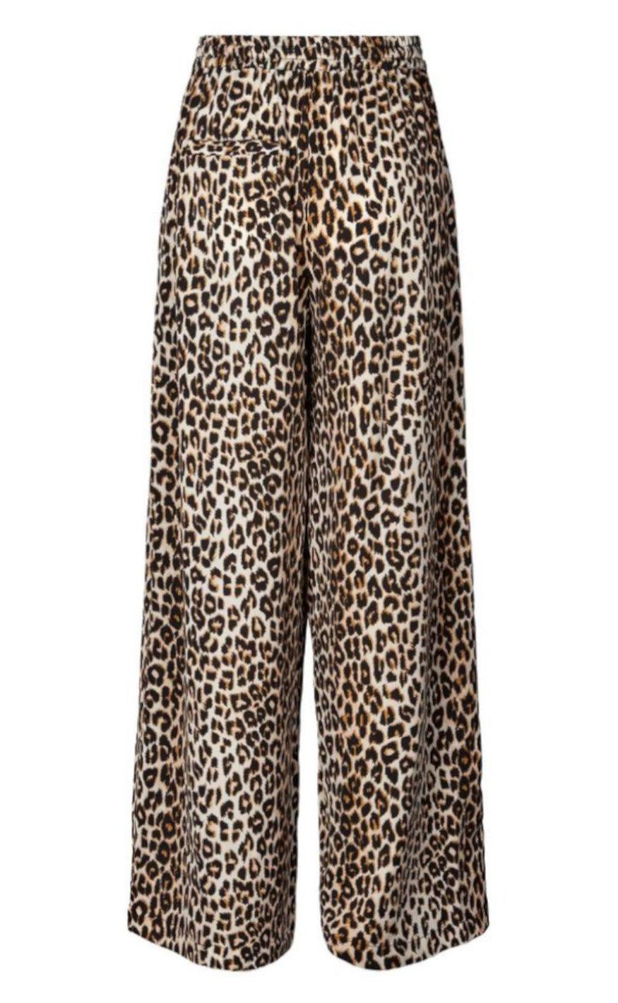 Lollys Laundry Bukser - Rita - Leopard Print