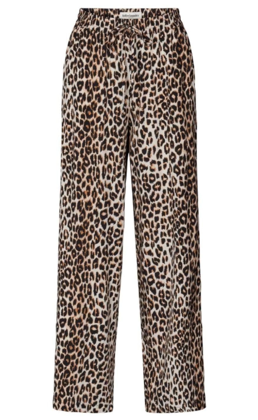 Lollys Laundry Bukser - Rita - Leopard Print