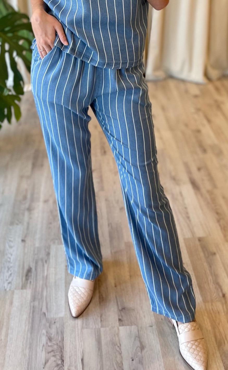 Lollys Laundry Bukser - Ted - Stripe