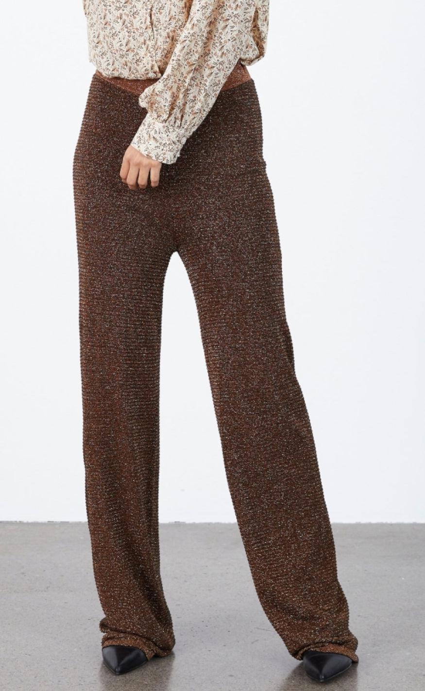 Lollys Laundry Bukser - Tuula - Bronze