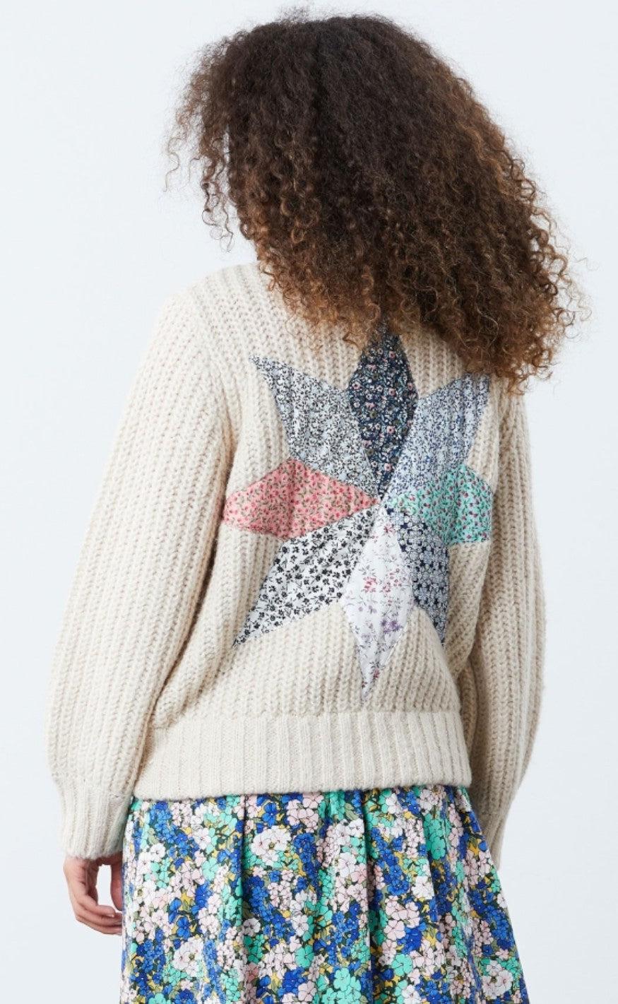 Lollys Laundry Cardigan - Jamie - Ecru