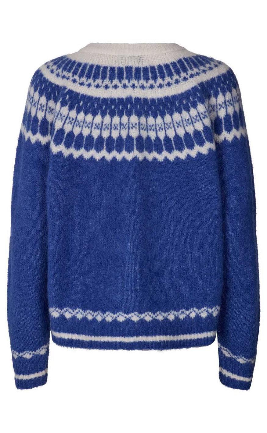Lollys Laundry Cardigan - Nova - Neon Blue