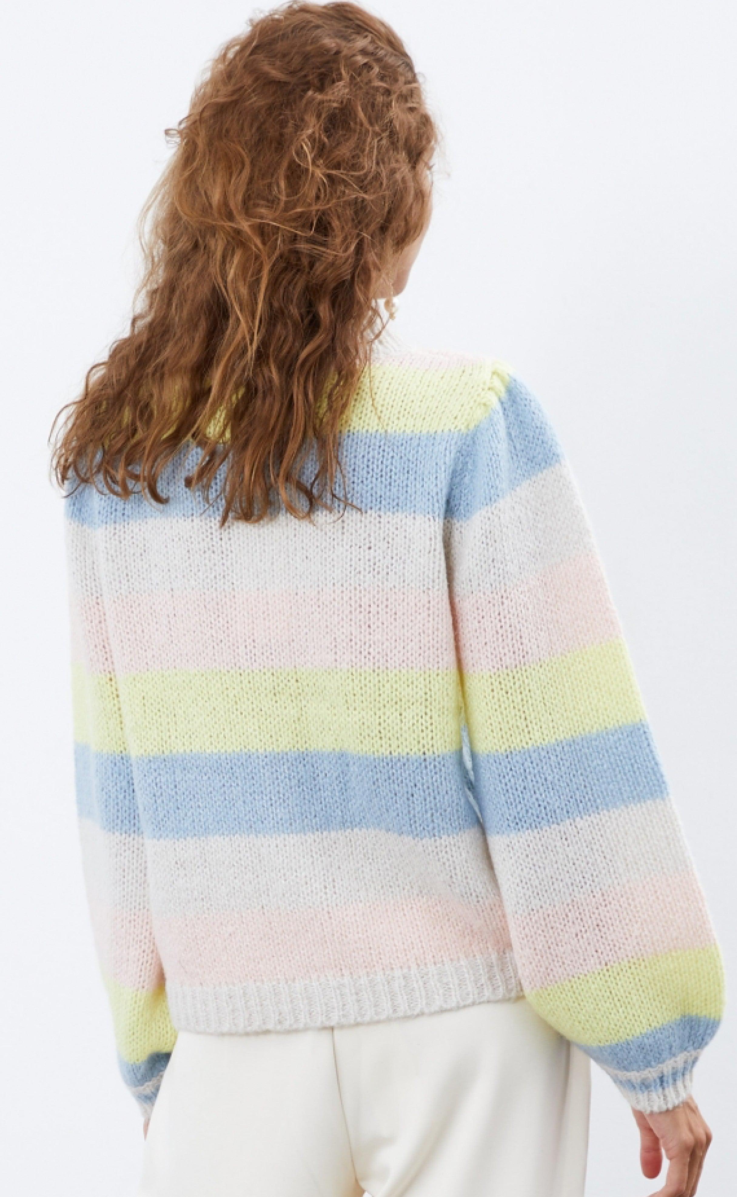 Lollys Laundry Cardigan - Pippa - Stripe