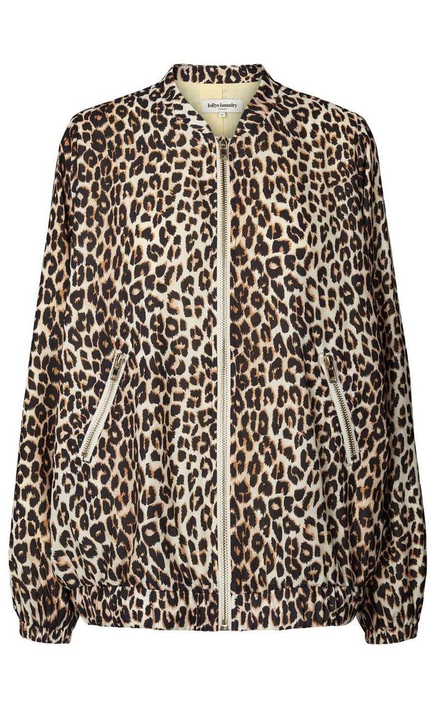 Lollys Laundry Jakke - Sibling - Leopard Print