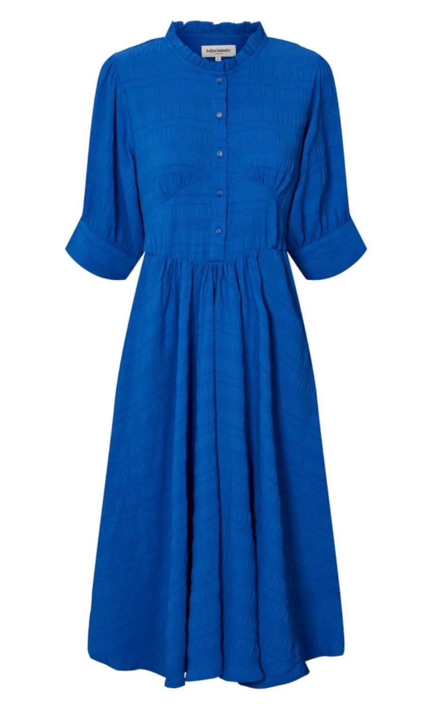 Lollys Laundry Kjole - Boston - Blue