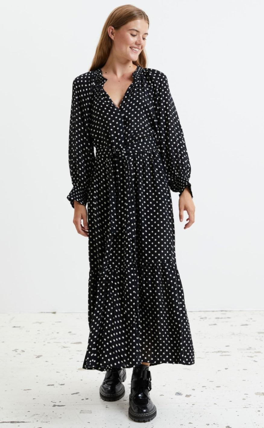 Lollys Laundry Kjole - Britta - Dot Print