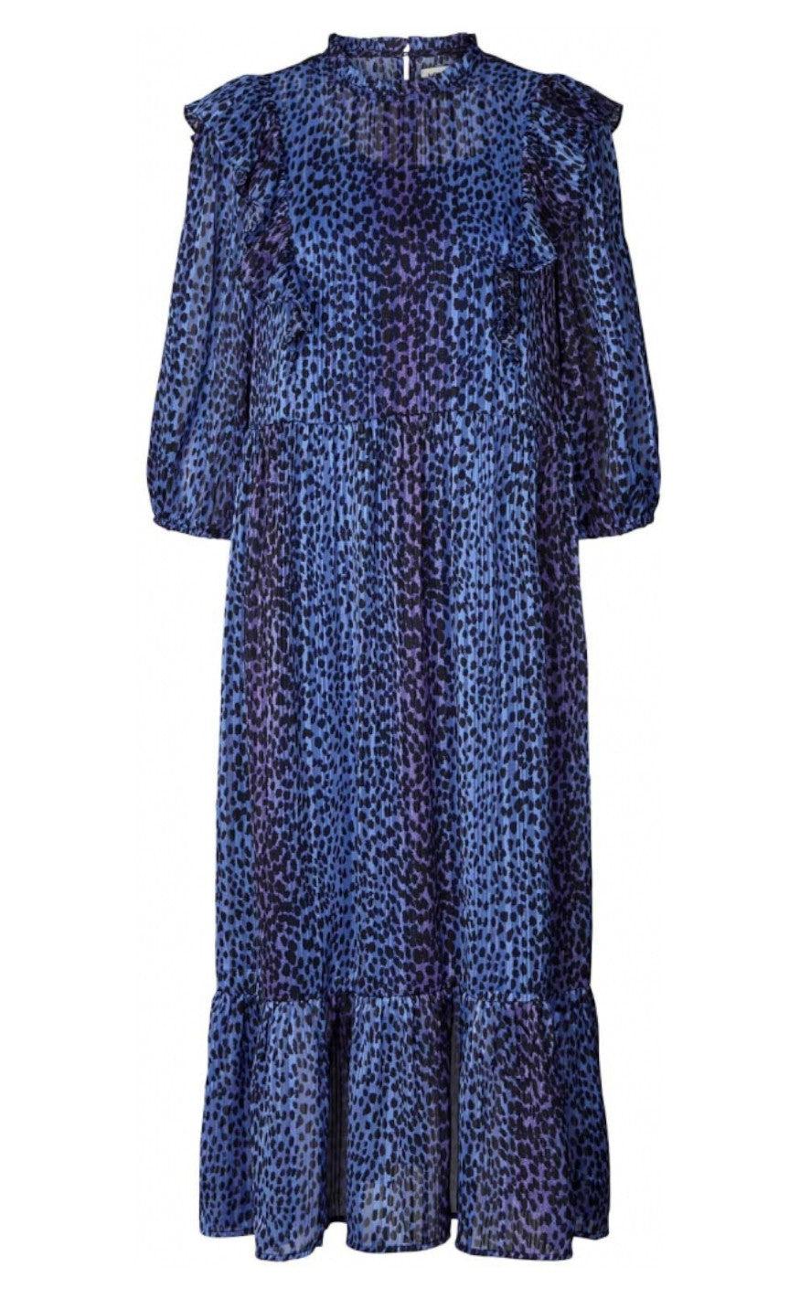 Lollys Laundry Kjole - Cana - Blue