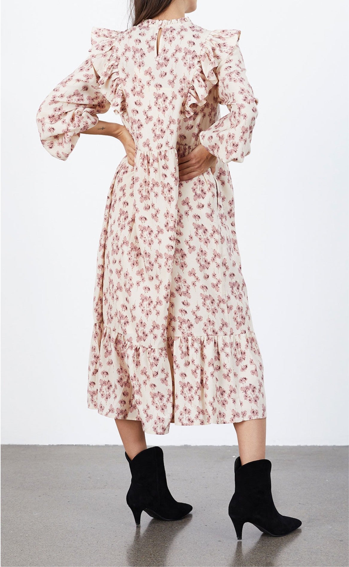 Lollys Laundry Kjole - Cana - Creme