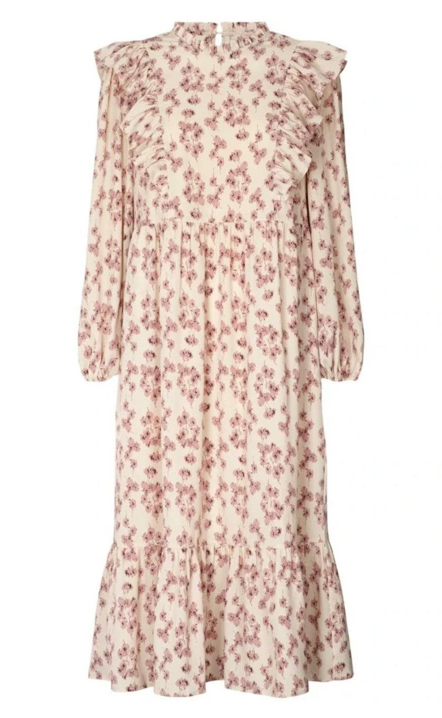 Lollys Laundry Kjole - Cana - Creme