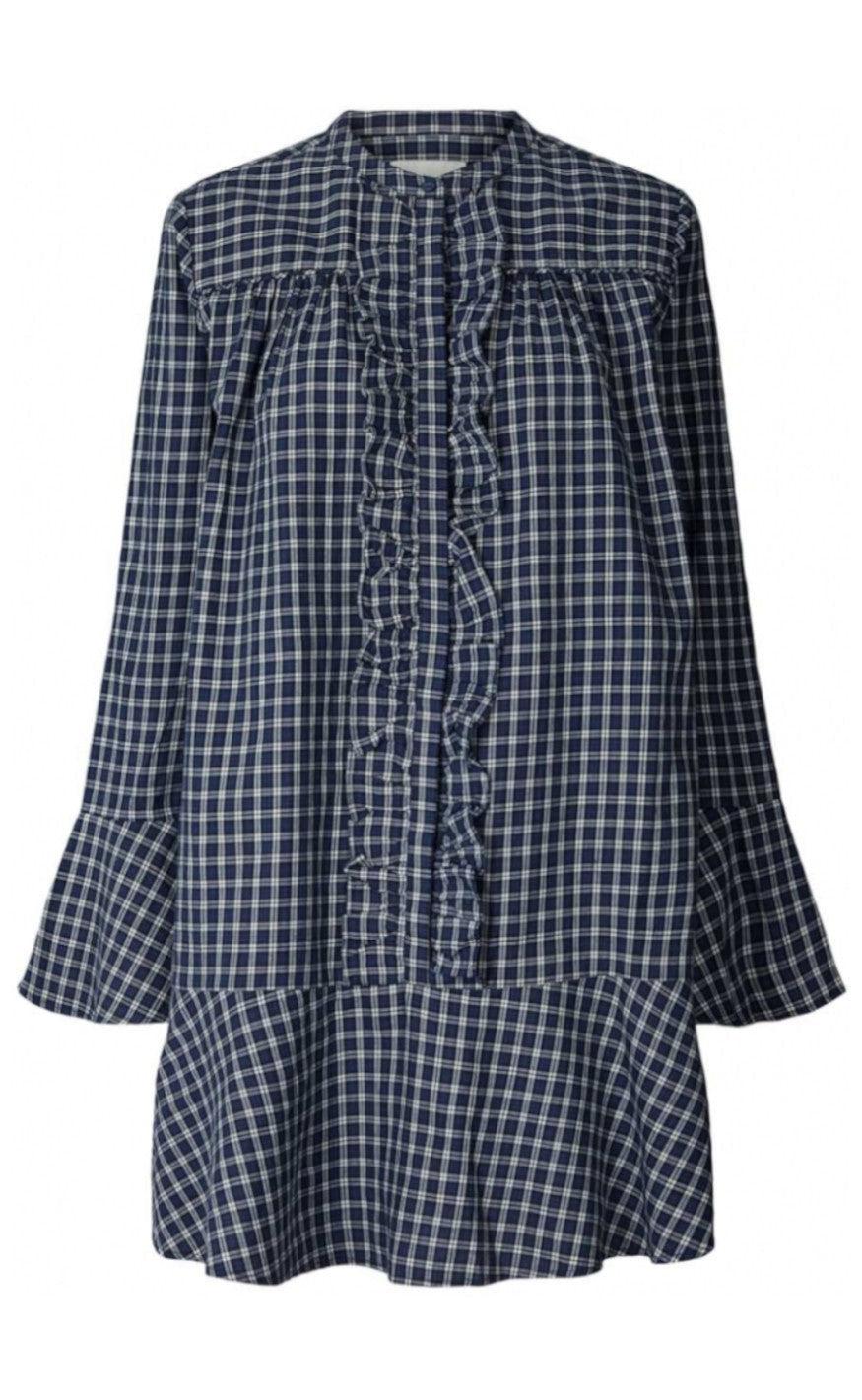 Lollys Laundry Kjole - Haddy - Blue