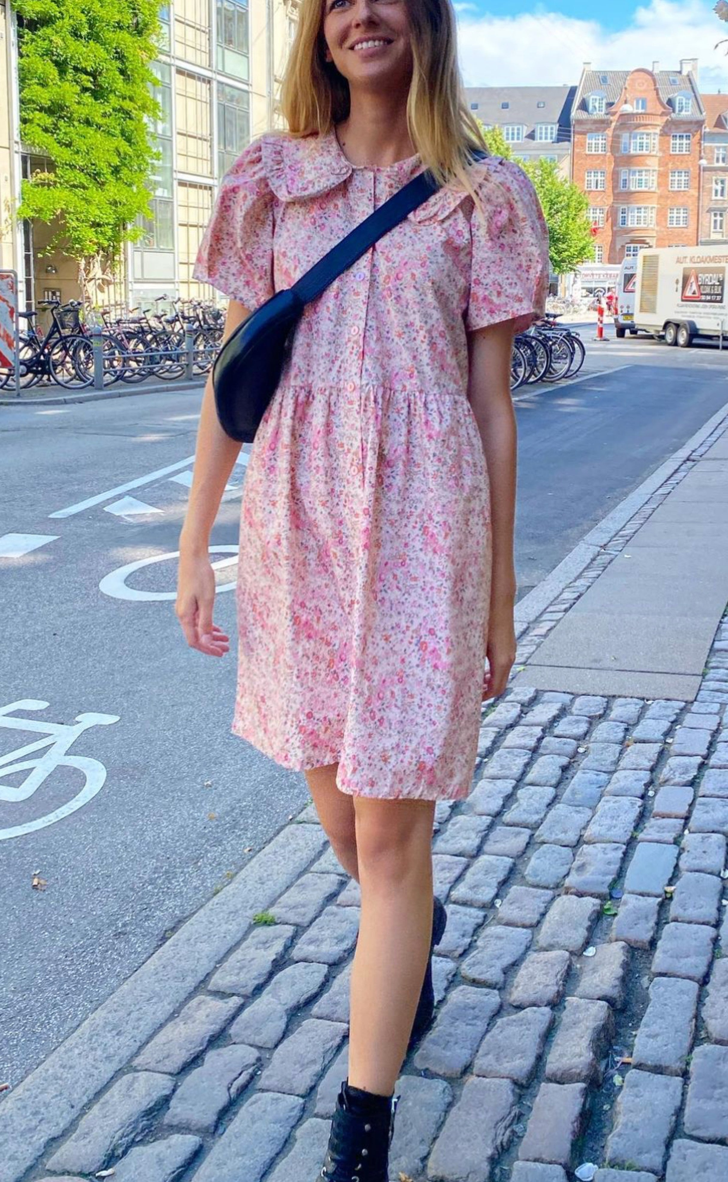 Lollys Laundry Kjole - Henrikke - Flower Print