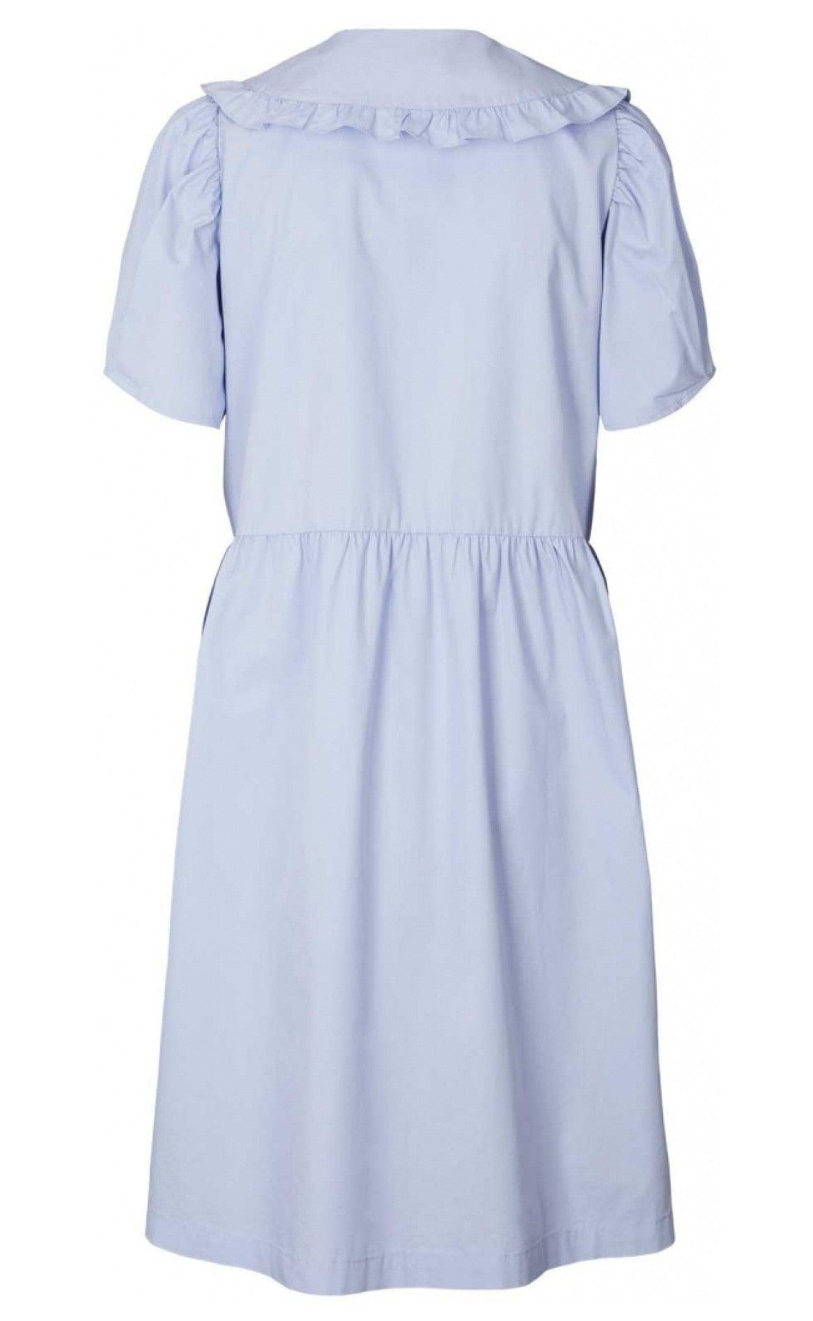 Lollys Laundry Kjole - Henrikke - Light Blue