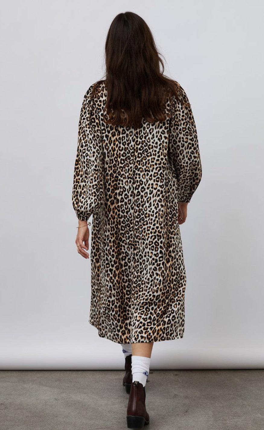 Lollys Laundry Kjole - Lucas - Leopard Print