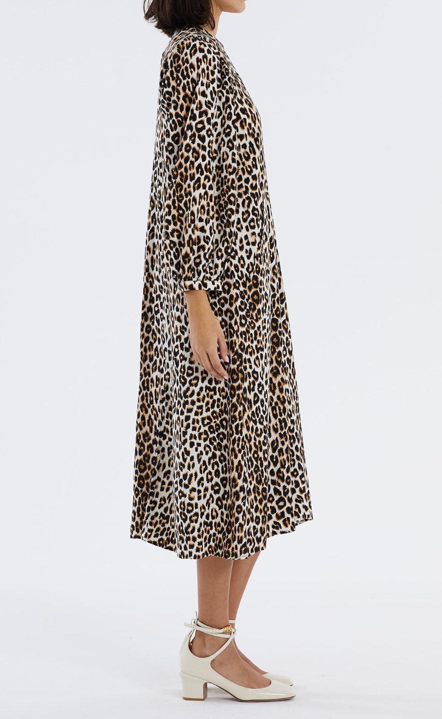 Lollys Laundry Kjole - Lucas - Leopard Print
