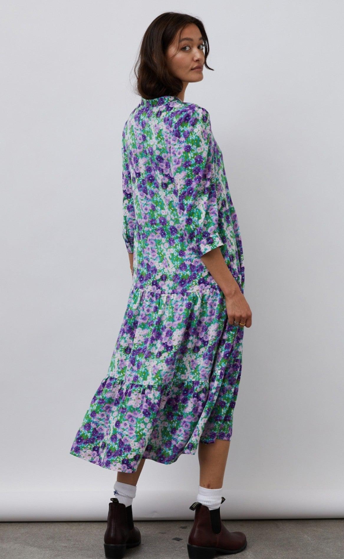 Lollys Laundry Kjole - Olivia - Flower Print