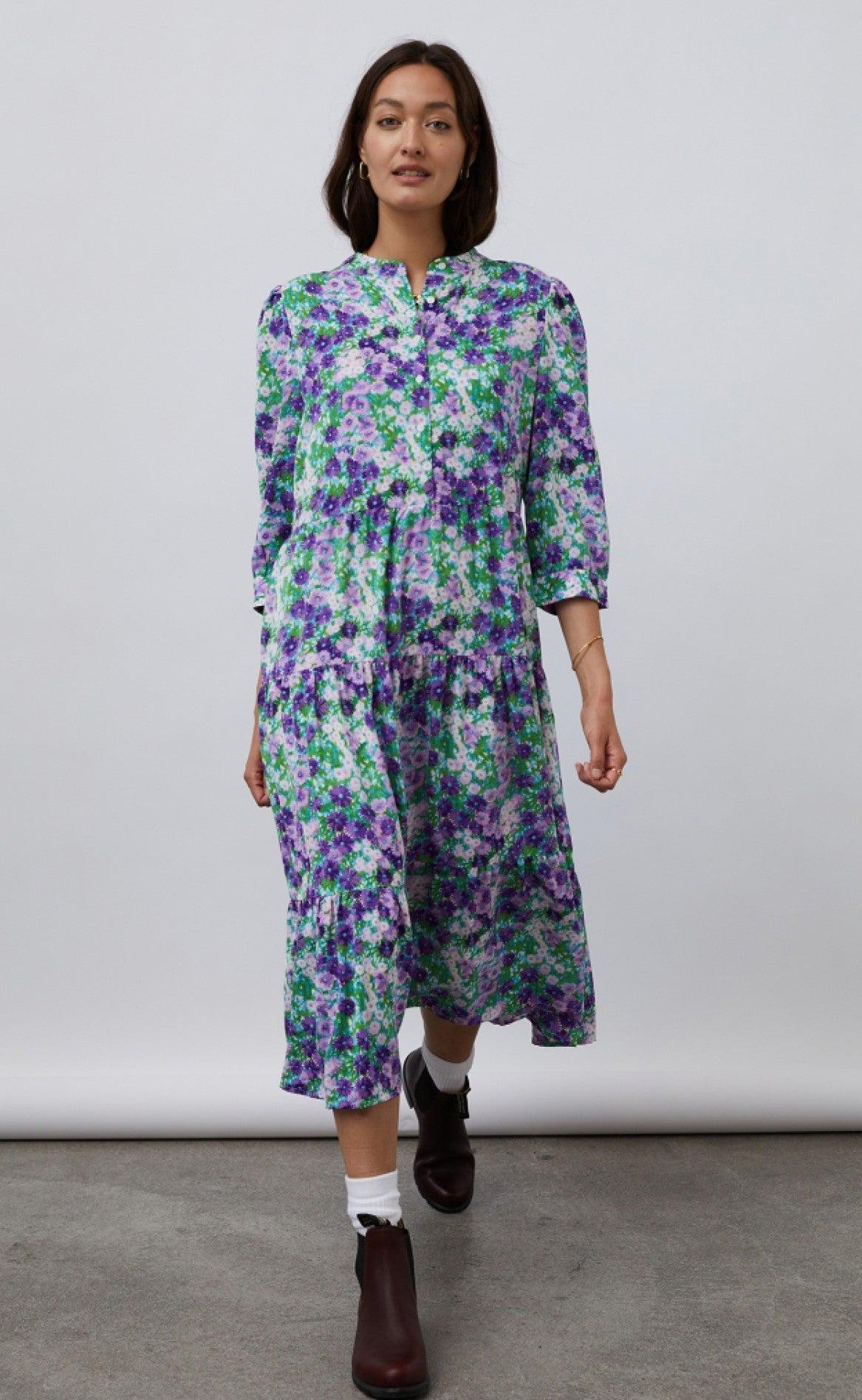 Lollys Laundry Kjole - Olivia - Flower Print