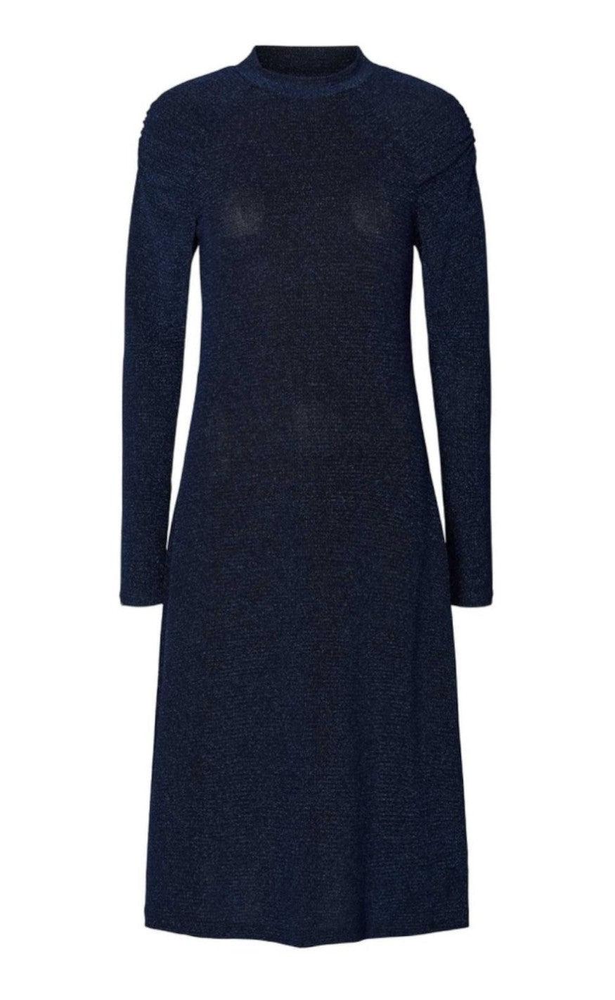 Lollys Laundry Kjole - Rosie - Dark Blue