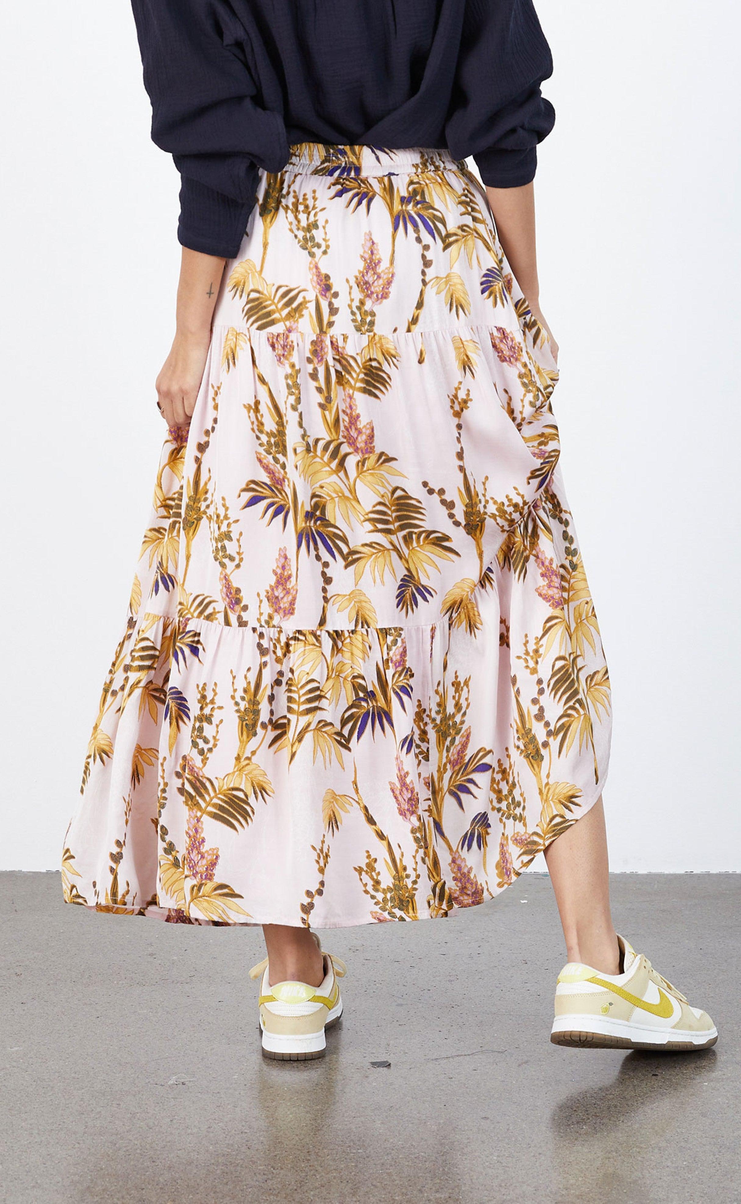 Lollys Laundry Nederdel - Bonny - Flower Print