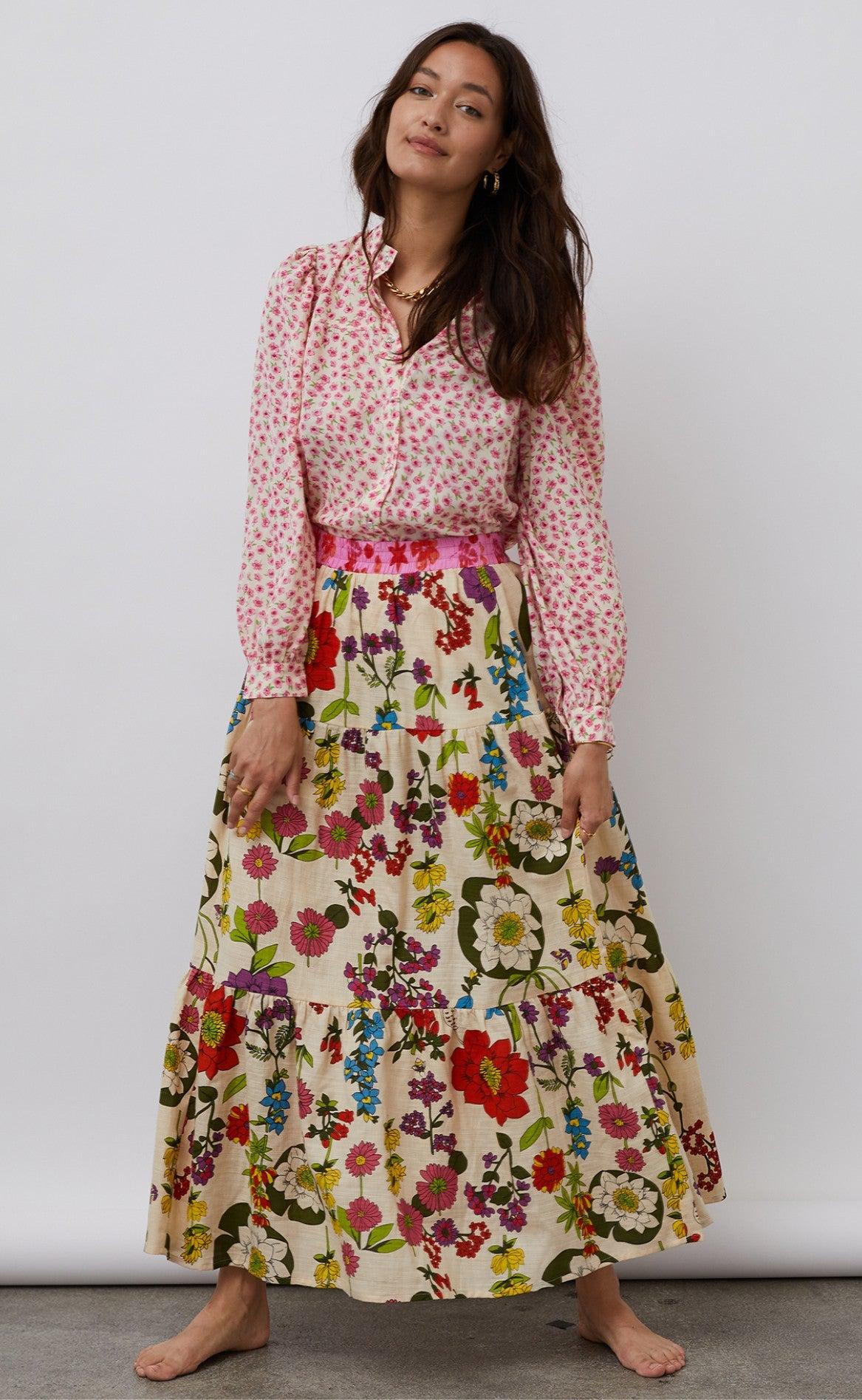 Lollys Laundry Nederdel - Bonny - Multi