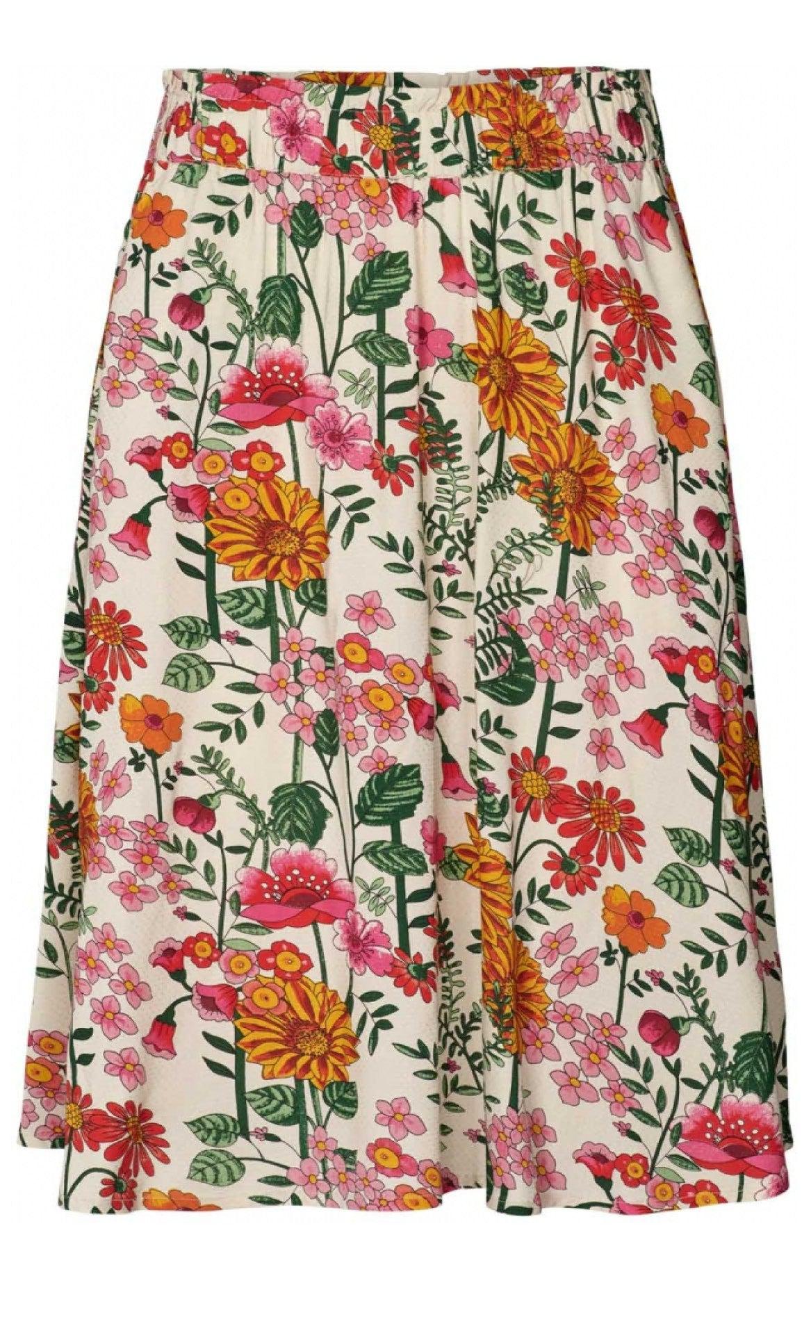 Lollys Laundry Nederdel - Ella - Flower Print