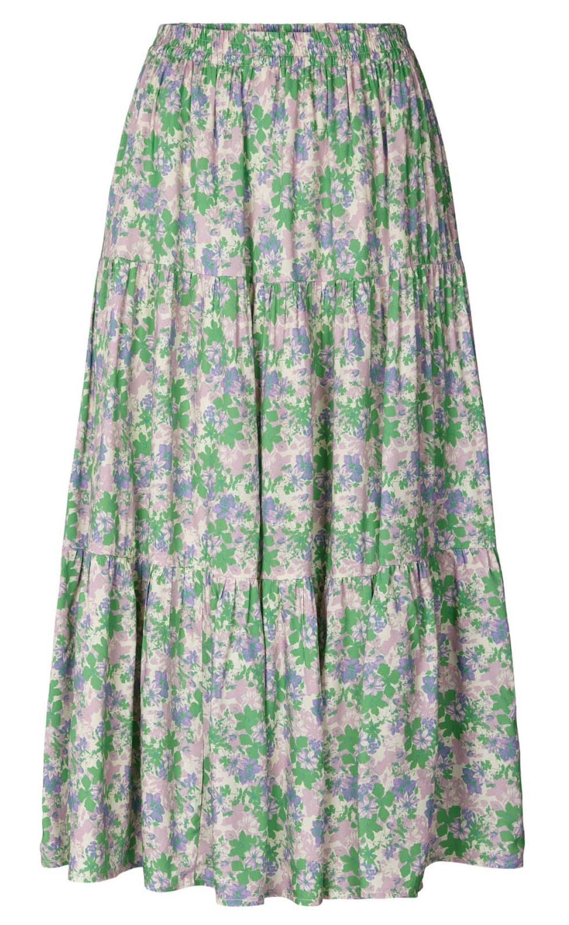 Lollys Laundry Nederdel - Morning - Flower Print