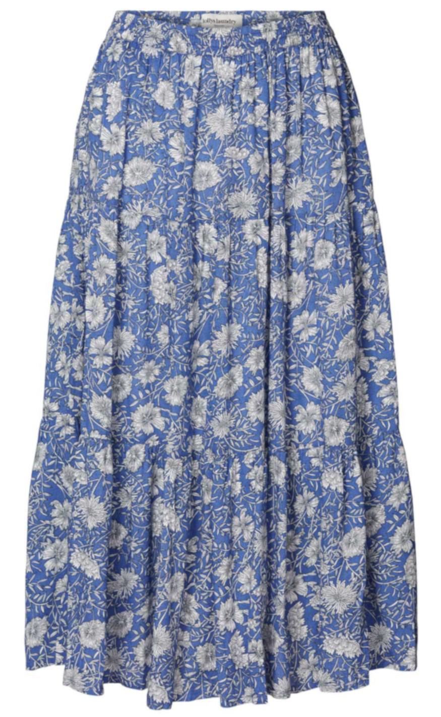 Lollys Laundry Nederdel - Morning - Flower Print