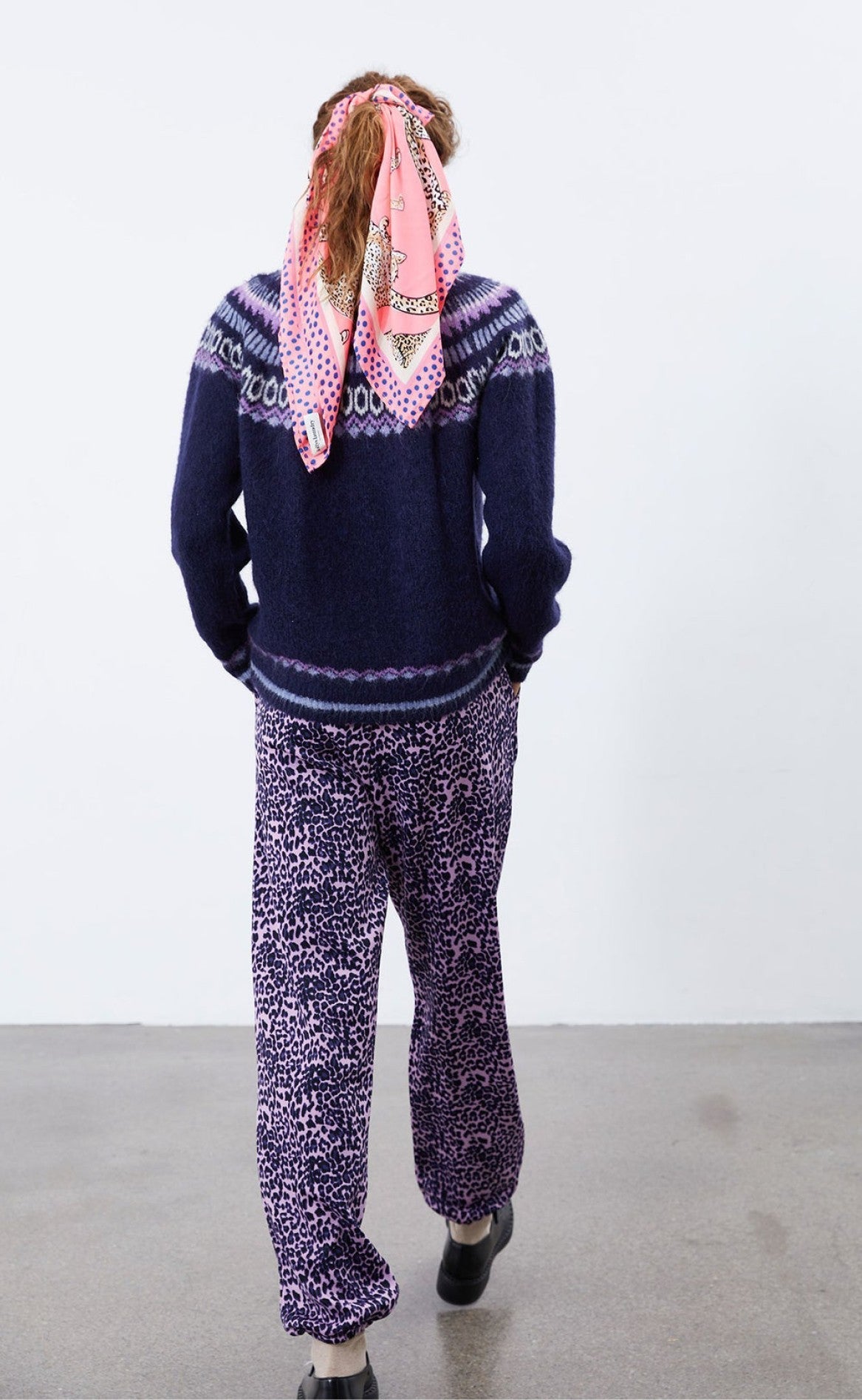 Lollys Laundry Pants - Mona - Leopard Print
