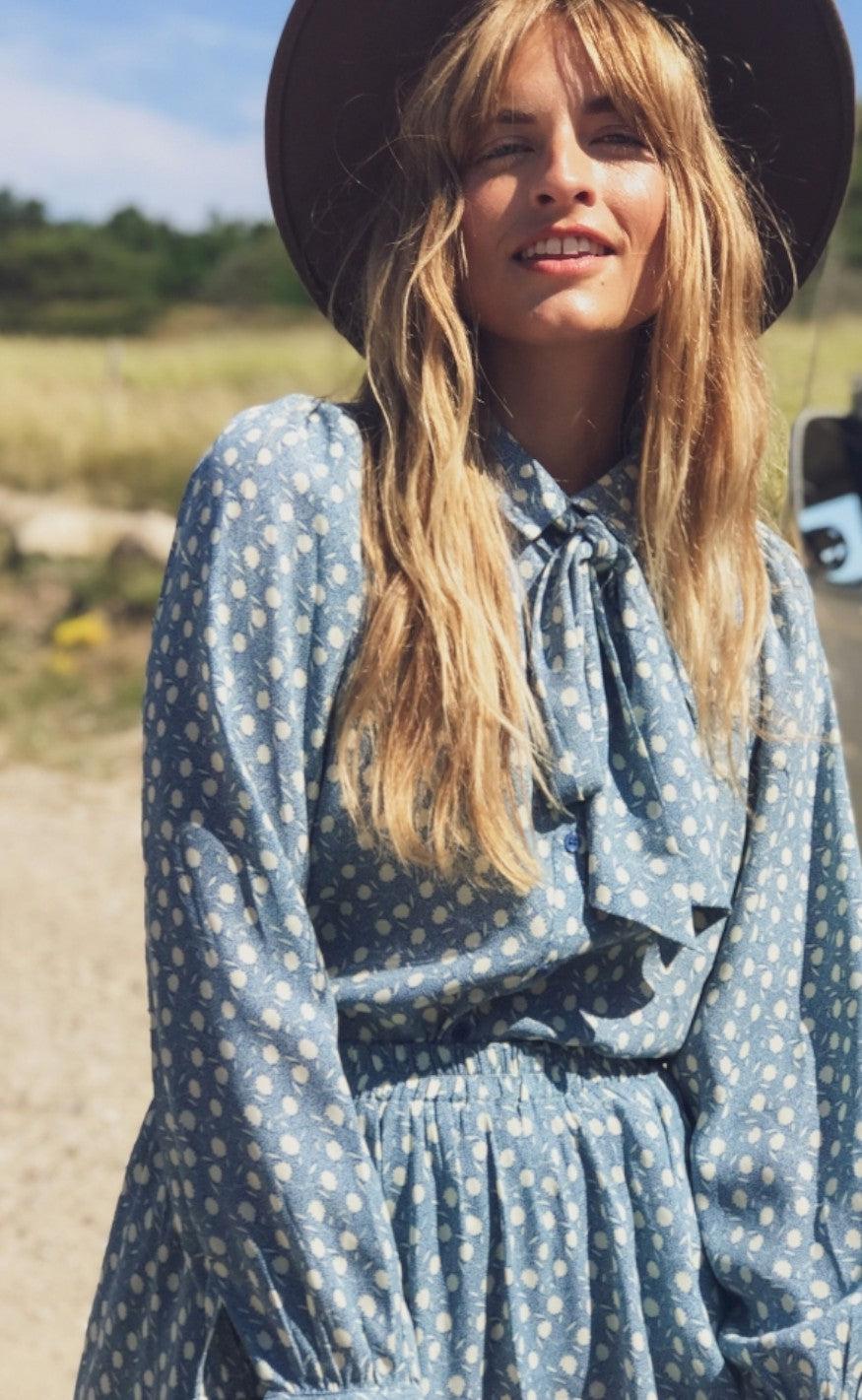Lollys Laundry Shirt - Ellie - Blue