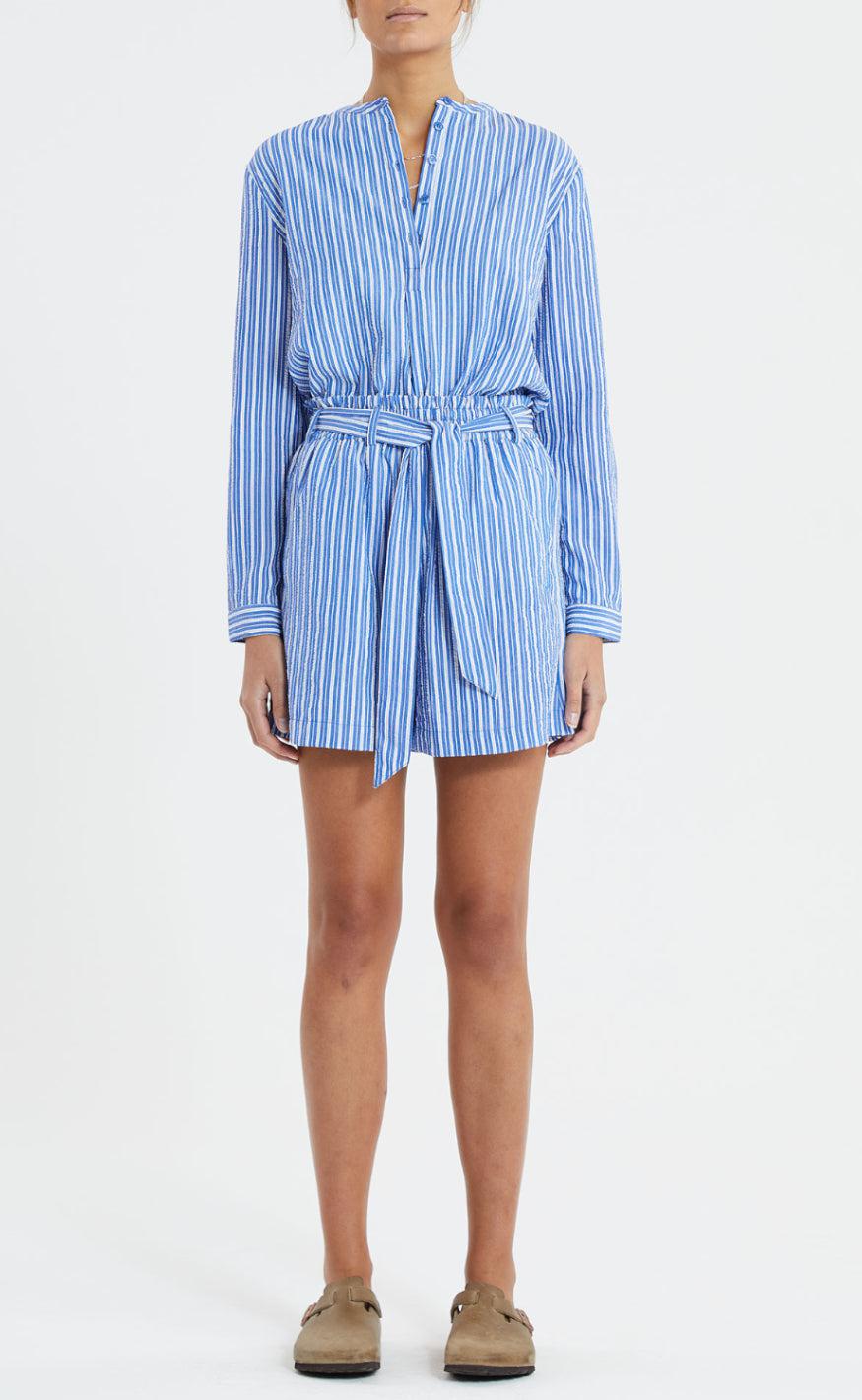 Lollys Laundry Short - Blanca - Blue