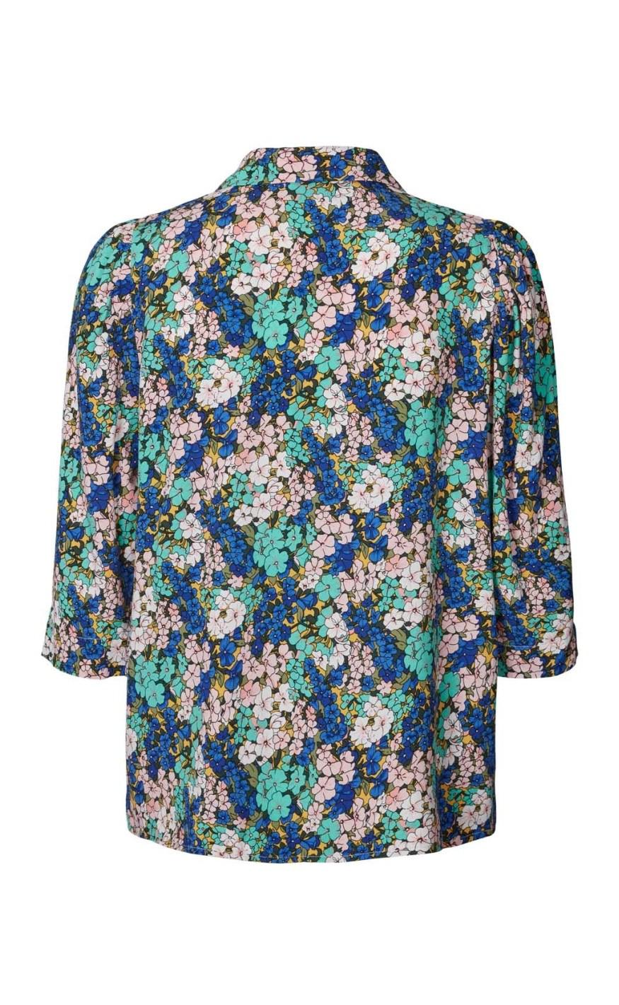 Lollys Laundry Skjorte - Bono - Flower Print 2
