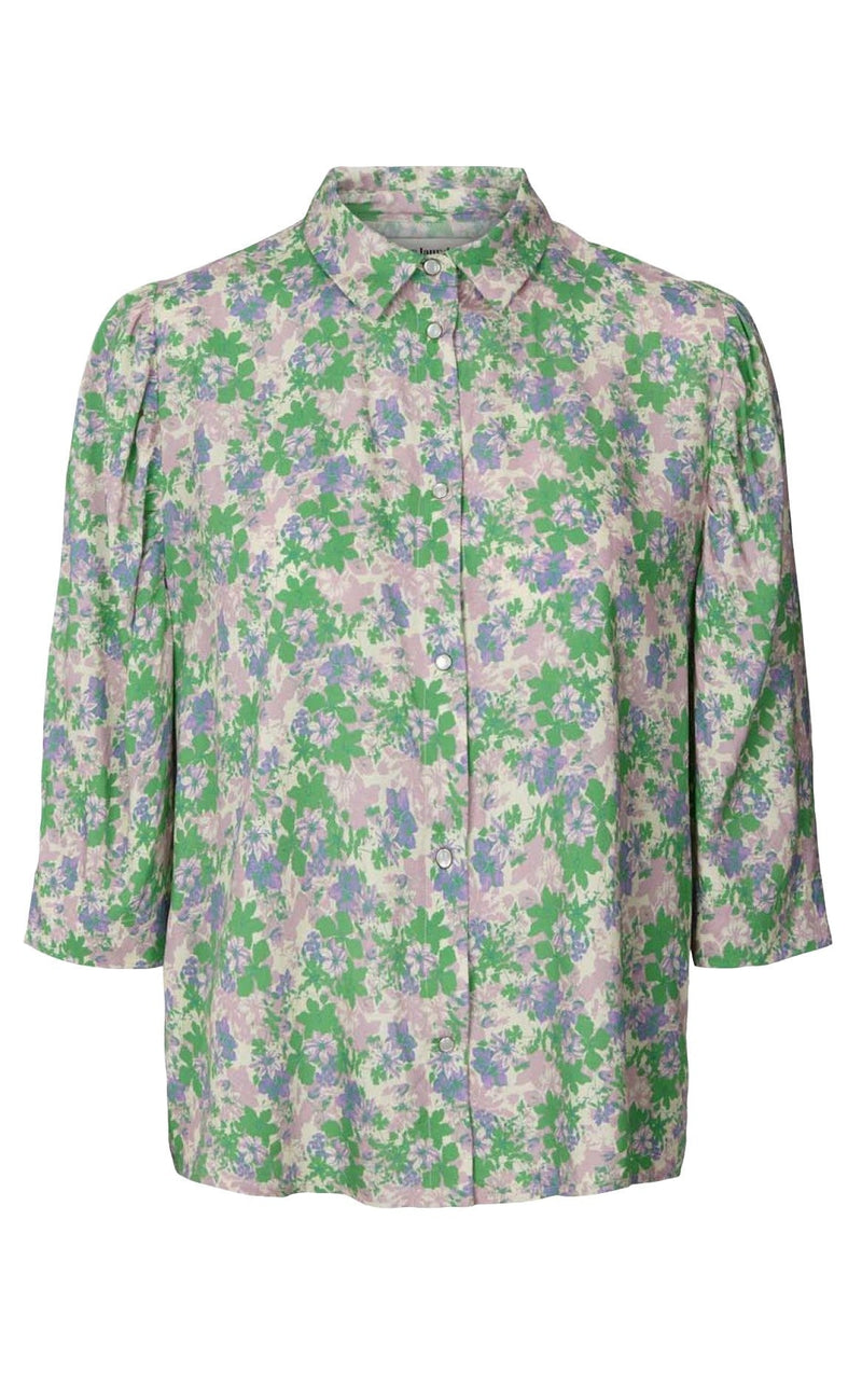 Lollys Laundry Skjorte - Bono - Flower Print