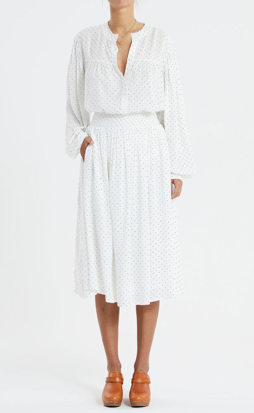 Lollys Laundry Skjorte - Cara - Dot Print