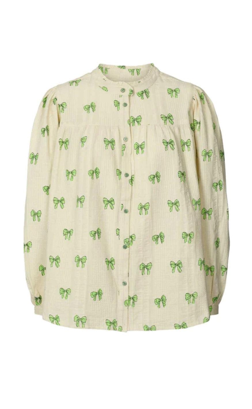 Lollys Laundry Skjorte - Cara - Neon Green