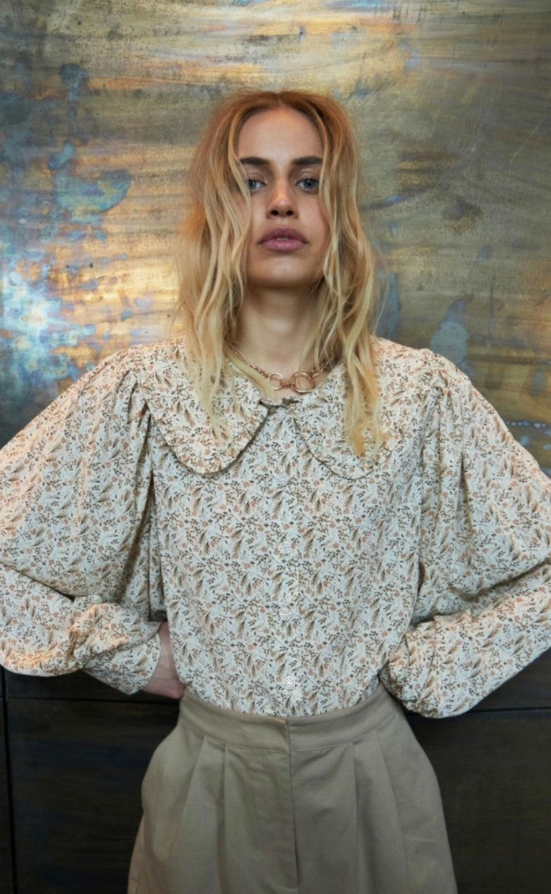 Lollys Laundry Skjorte - Casper- Creme