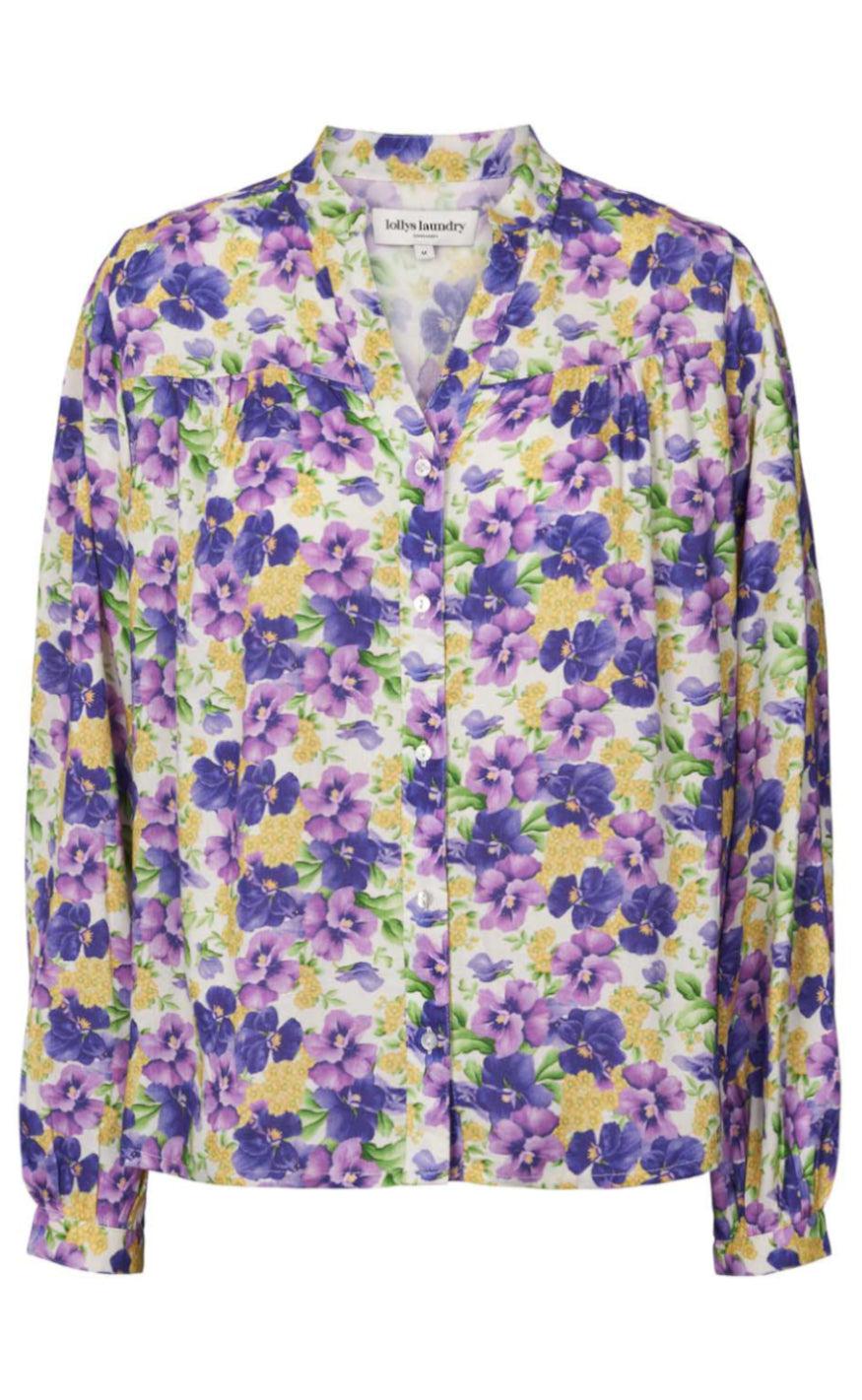 Lollys Laundry Skjorte - Elif - Flower Print