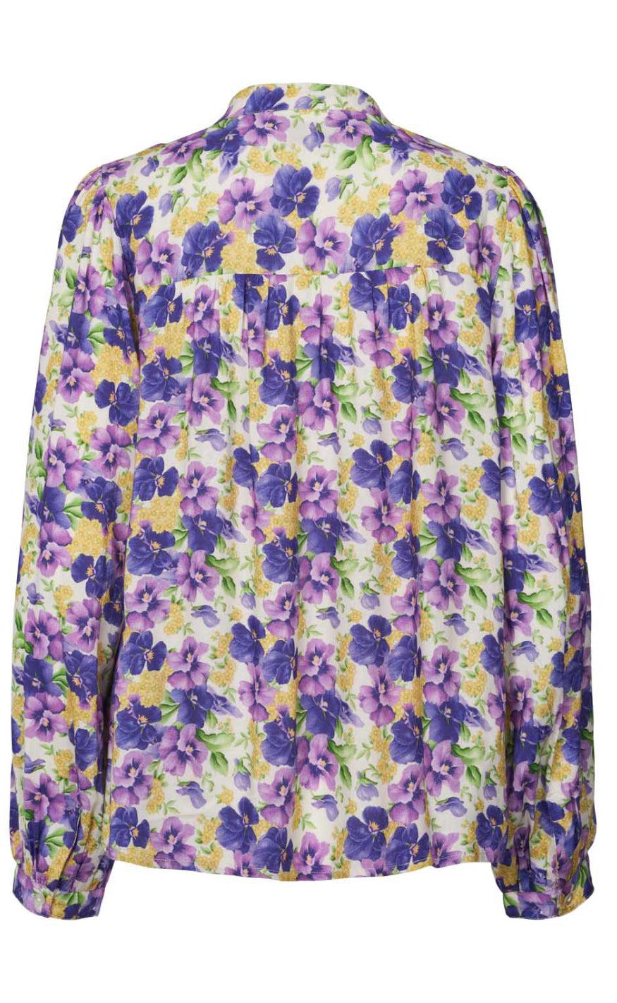 Lollys Laundry Skjorte - Elif - Flower Print