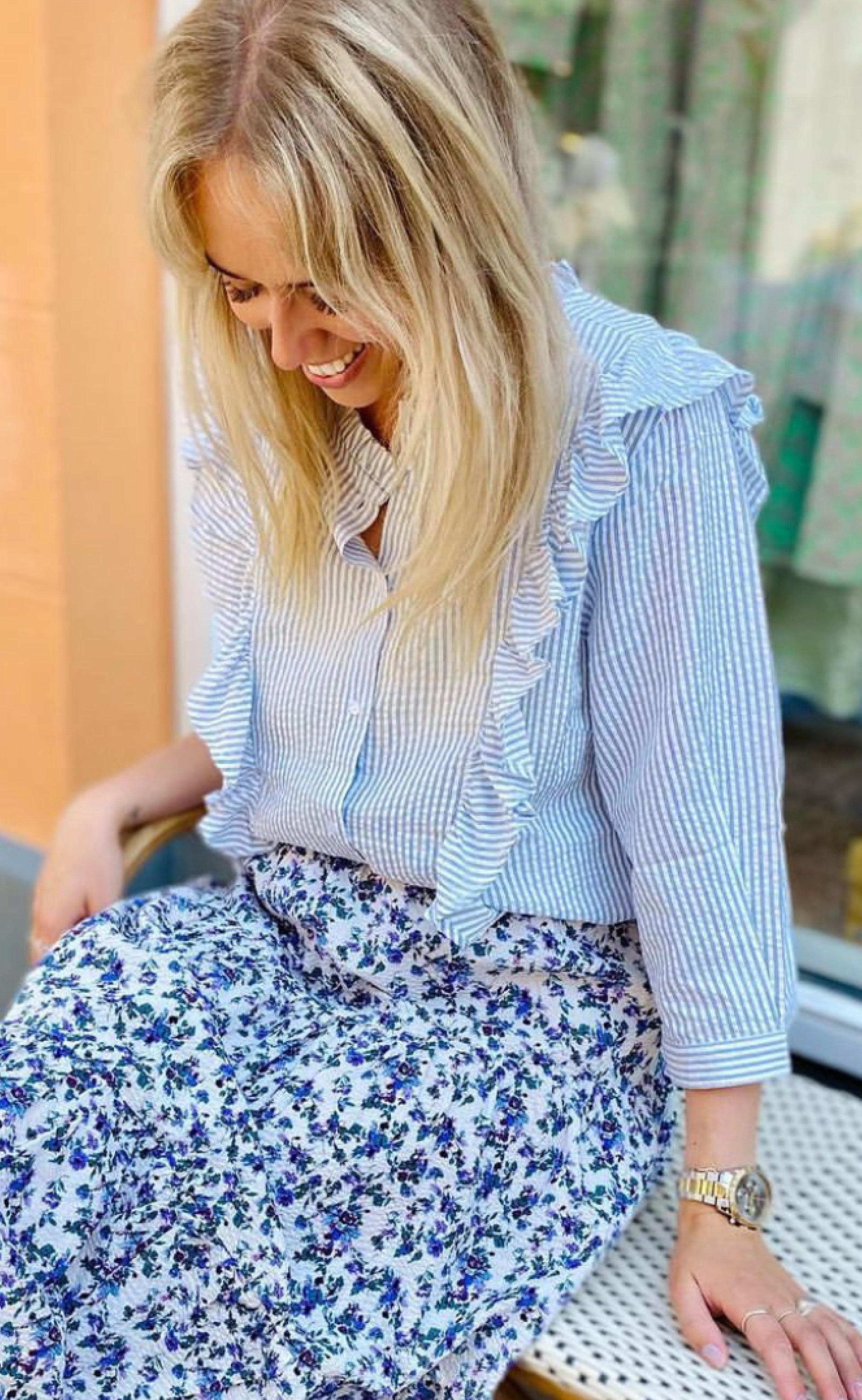 Lollys Laundry Skjorte - Hanni - Stripe