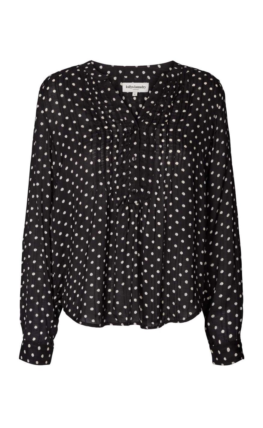 Lollys Laundry Skjorte - Helena - Dot Print