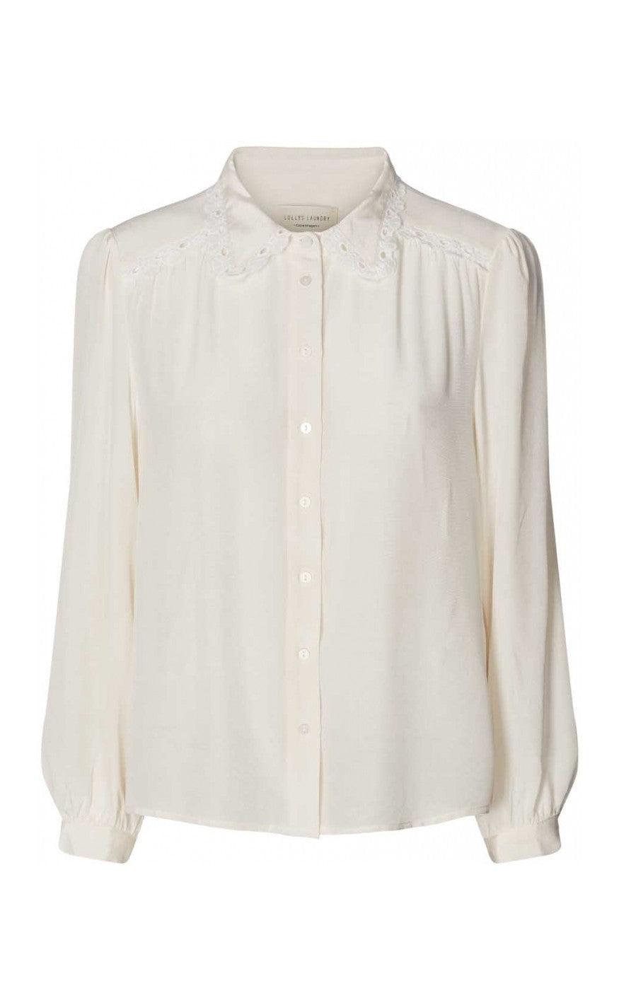 Lollys Laundry Skjorte - Piaf - White