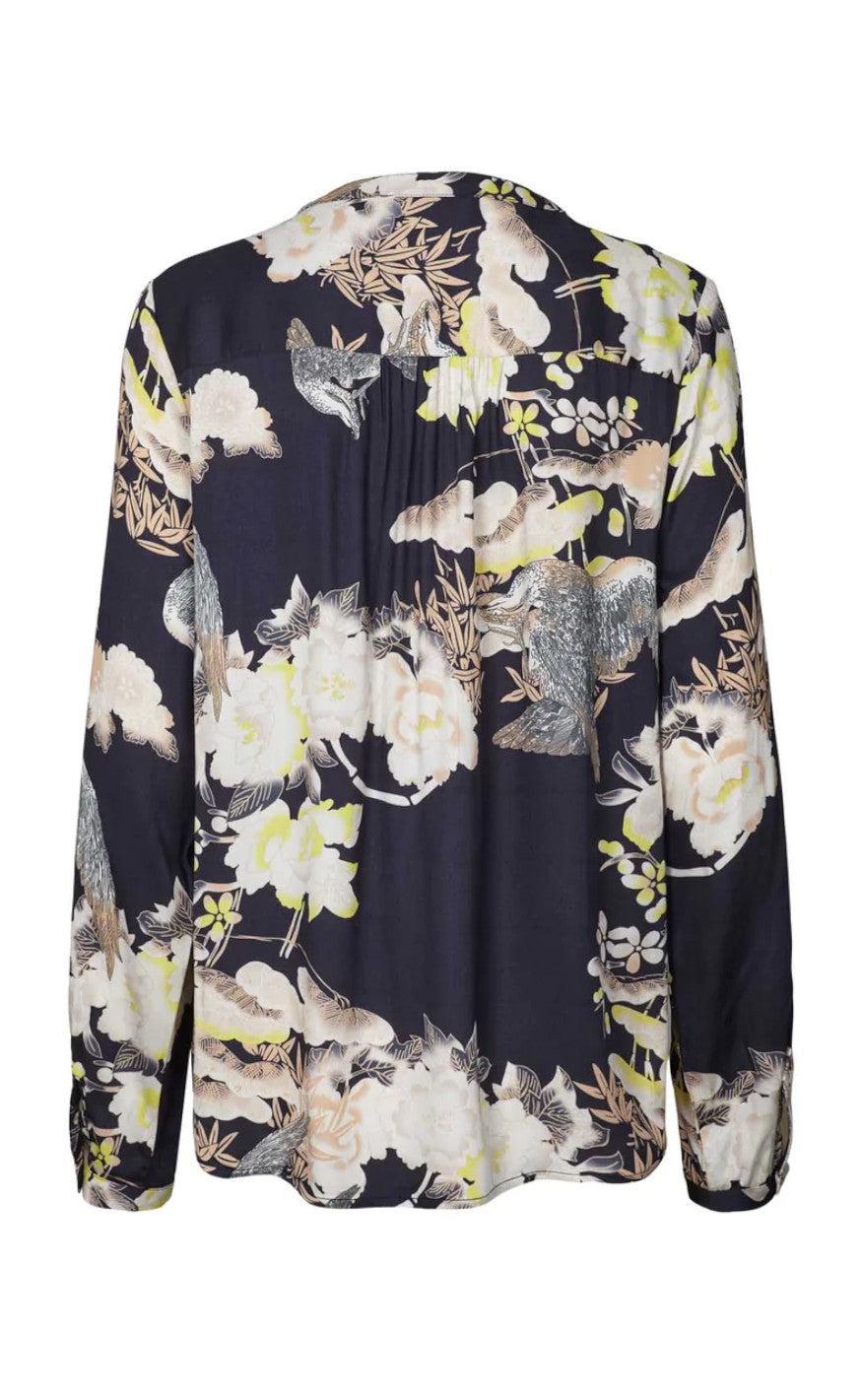 Lollys Laundry Skjorte - Singh - Dark Navy