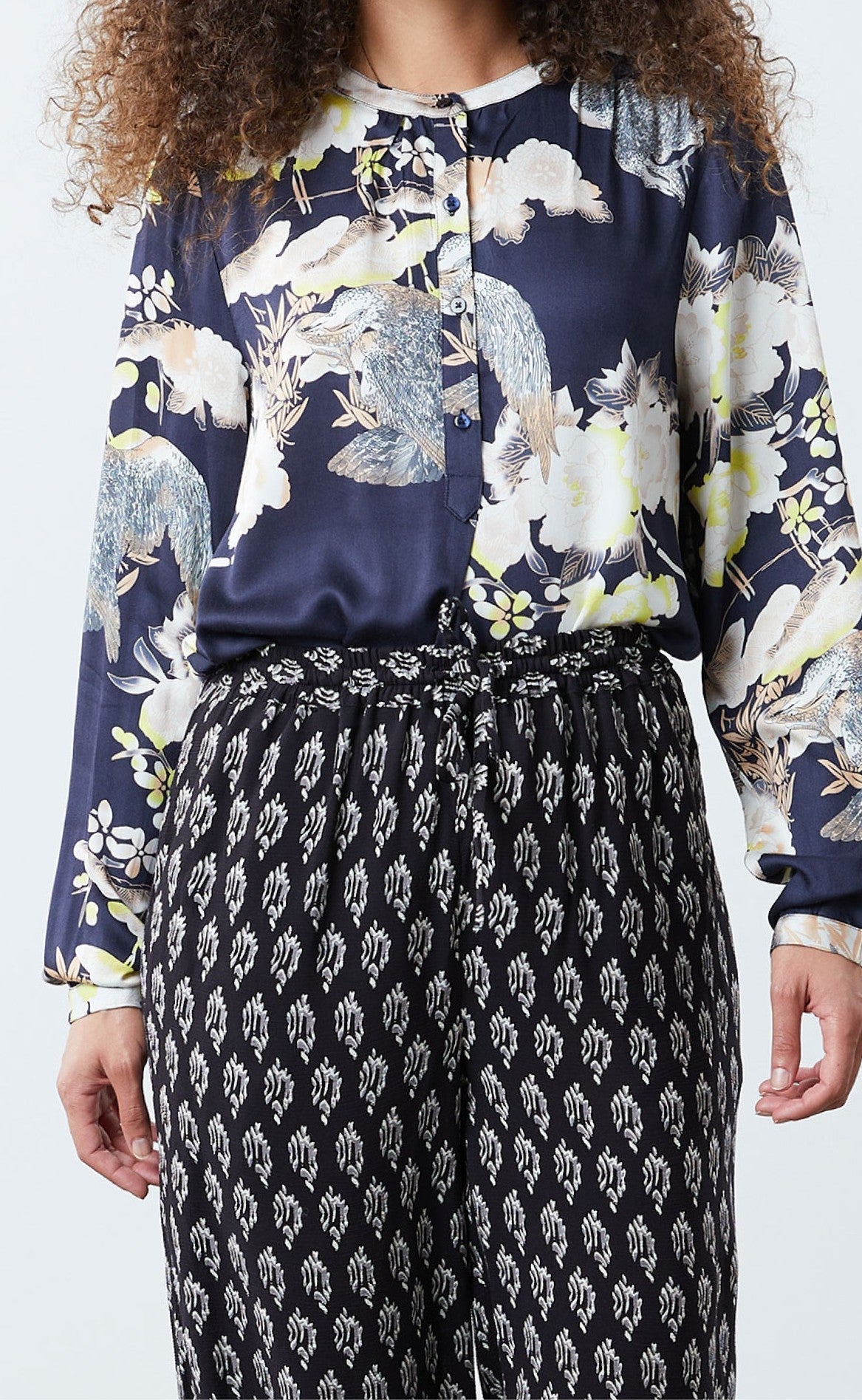 Lollys Laundry Skjorte - Singh - Dark Navy
