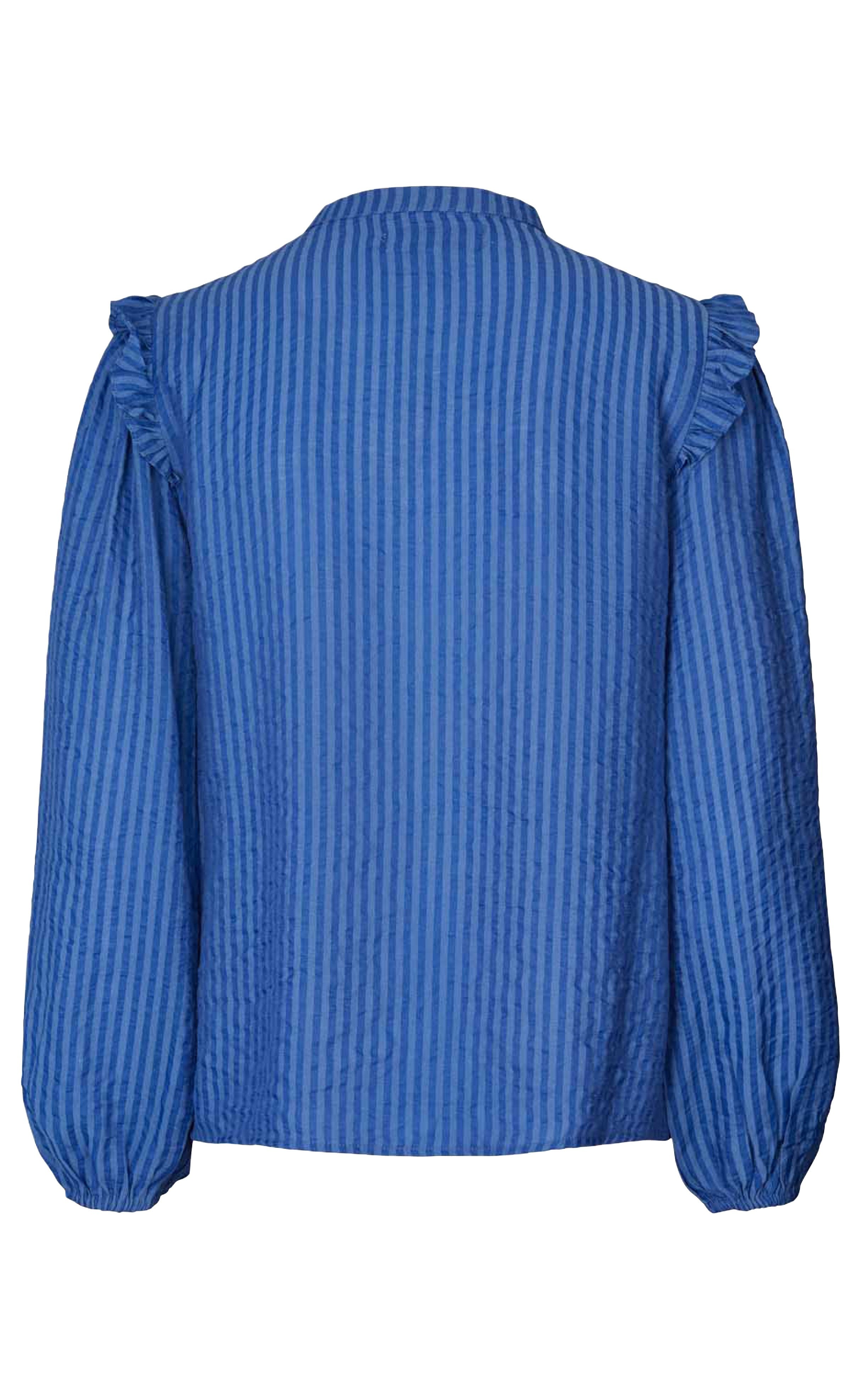 Lollys Laundry Skjorte - Sue - Blue