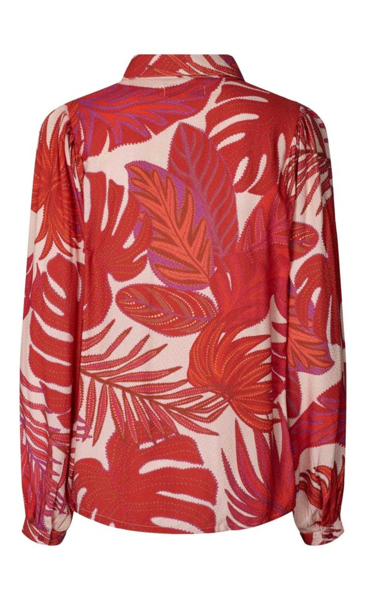 Lollys Laundry Skjorte - Twilight - 74 Flower Print