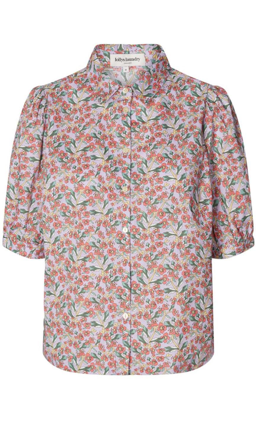 Lollys Laundry Skjorte - Zoe - Flower print