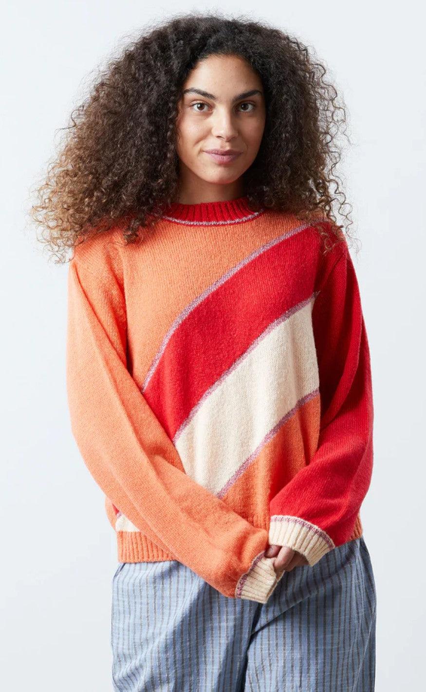 Lollys Laundry Sweater - Iowa - Stripe