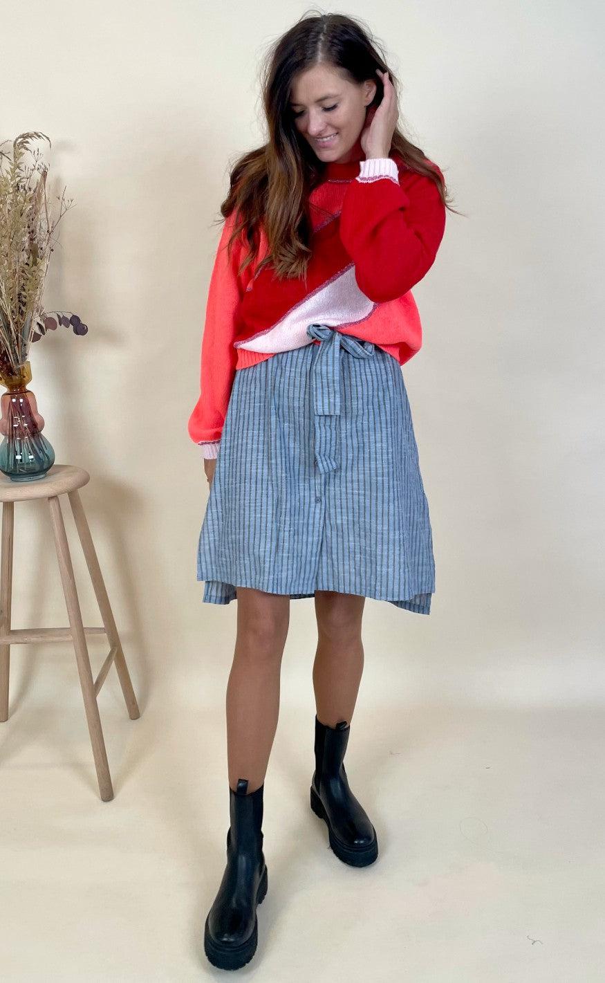 Lollys Laundry Sweater - Iowa - Stripe