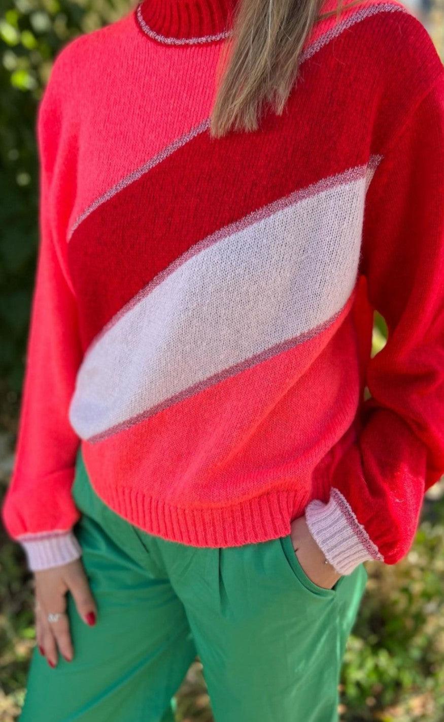 Lollys Laundry Sweater - Iowa - Stripe