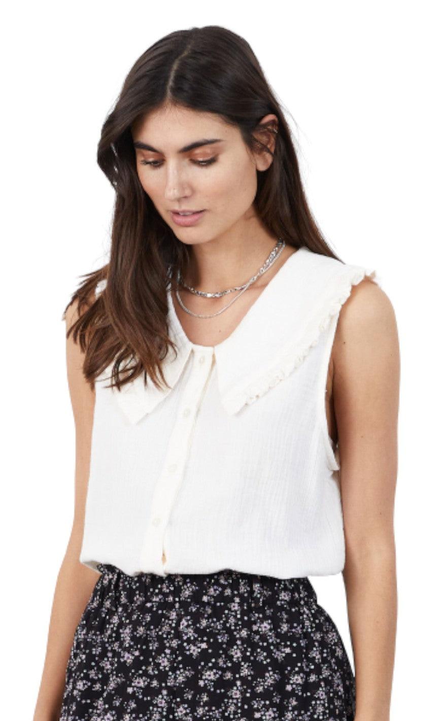 Lollys Laundry Top - Carly - Creme